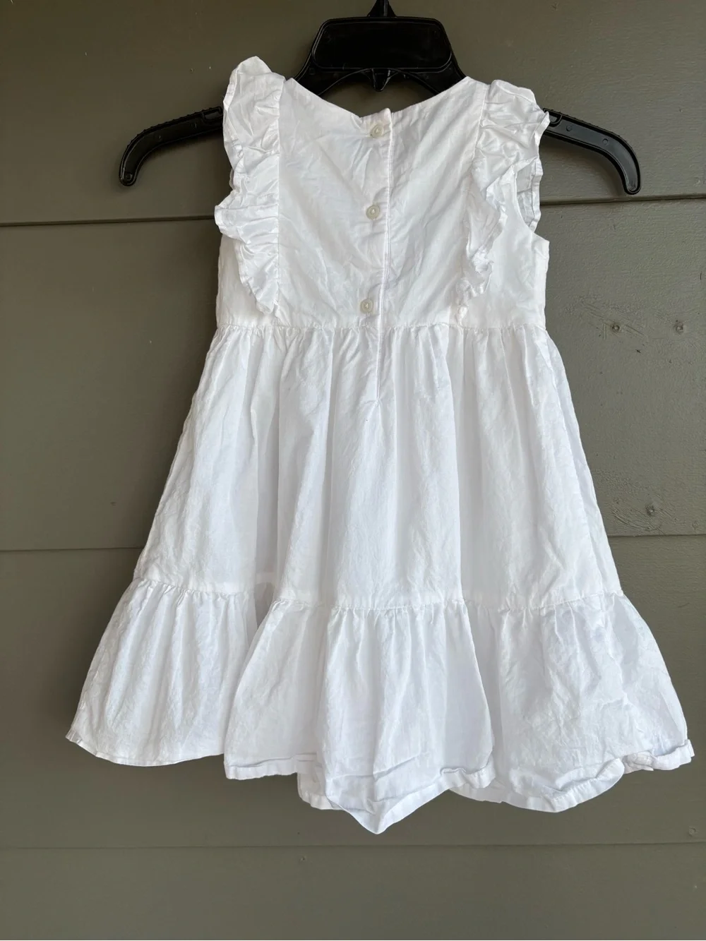OshKosh B’Gosh White Lace 4T Toddler’s Cotton Dress
